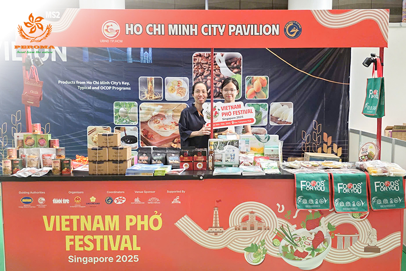 Một số sản phẩm Hương Liệu & Nguyên Liệu Tự Nhiên của PEROMA Việt Nam được Sở Công Thương TP.HCM lựa chọn giới thiệu tại “Không Gian Sản Phẩm Đặc Sắc của TP.HCM”